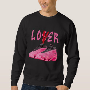 Loser  Drip Shoes Sneaker Match 14 Shocking Pink Sweatshirt