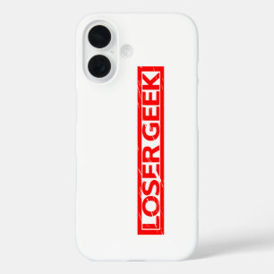 Loser Geek Stamp iPhone 16 Case