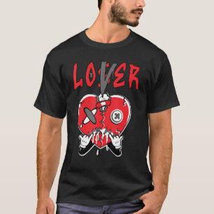 Loser  Heart Dripping Retro Infrared 4s Matching T-Shirt
