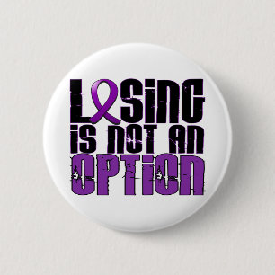 Losing Is Not An Option Bulimia 6 Cm Round Badge