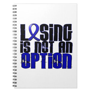 Losing Is Not An Option Dysautonomia Spiral Notebook
