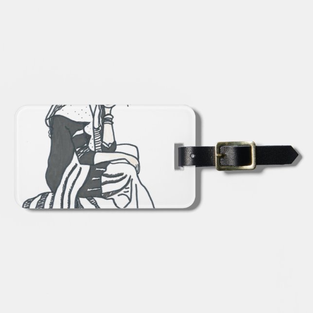 Losing the partner luggage tag (Front Horizontal)