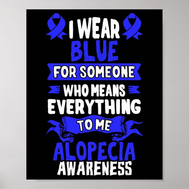 Loss Awareness - Alopecia Areata  Poster (Front)