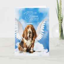 Loss of a Dog Basset Hound Pet Sympathy