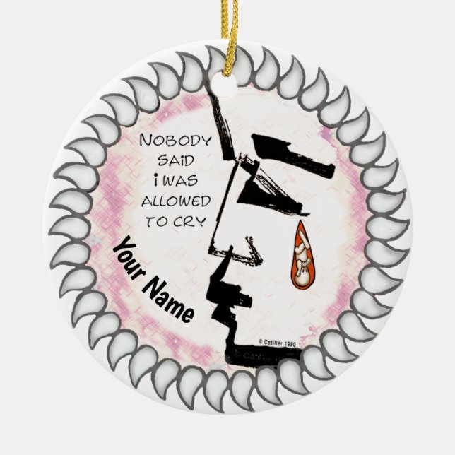 Loss of Baby Ornament  (Front)