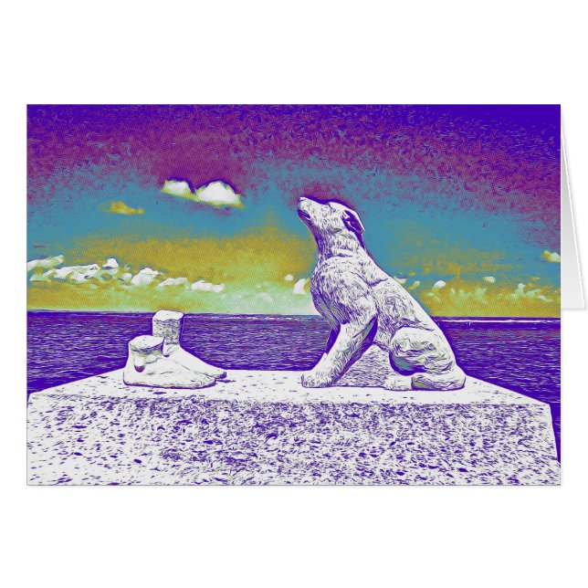 Loss of Dog Sympathy Card (Front Horizontal)