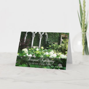 Loss of Father - With Deepest Sympathy Card