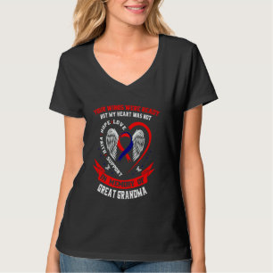 Loss of Great Grandma CHD Awareness Products Heart T-Shirt
