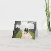 Loss of Horse Heartfelt Custom Message Sympathy