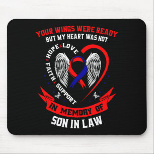 Loss Of Son In Law Chd Awareness Month Heart Disea Mouse Pad