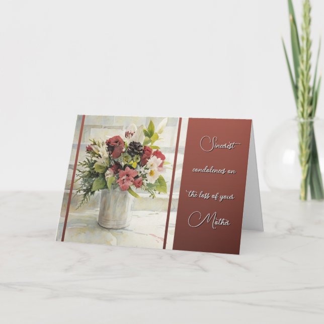 Loss of You Mother Card (Front)