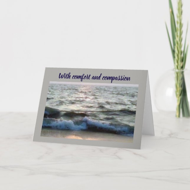 ***LOSS OF YOUR FATHER*** COMFORT/COMPASSION CARD (Front)