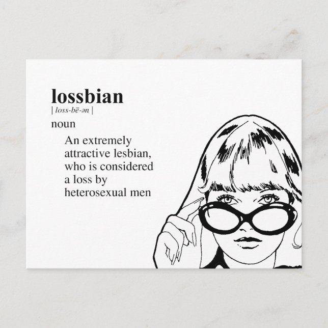 LOSSBIAN POSTCARD (Front)
