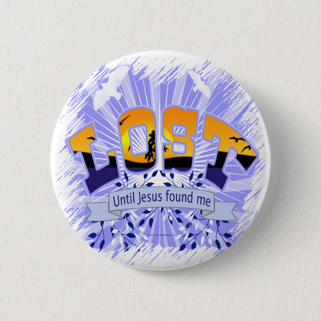 LOST 6 CM ROUND BADGE (Front)