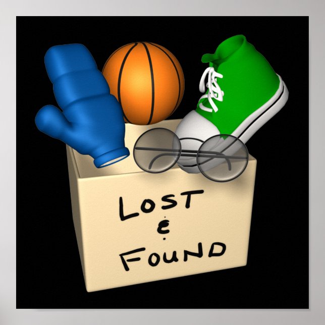Lost And Found Poster (Front)