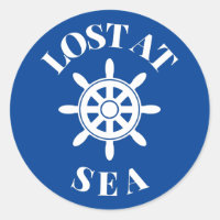 Lost At Sea - Fun Cruise Saying