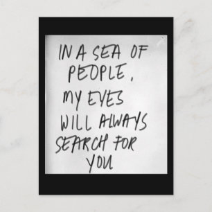 Lost at Sea Postcard