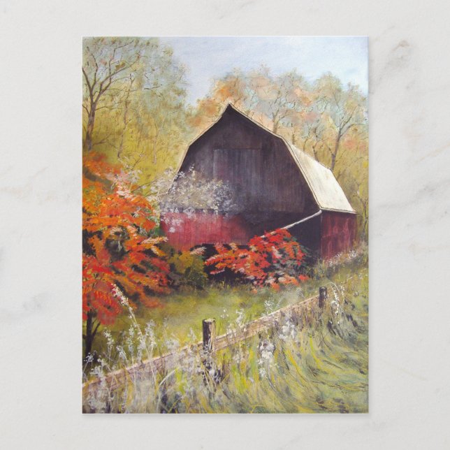 Lost Barn- postcard (Front)