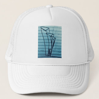 LOST BLUE TOWERS TRUCKER HAT