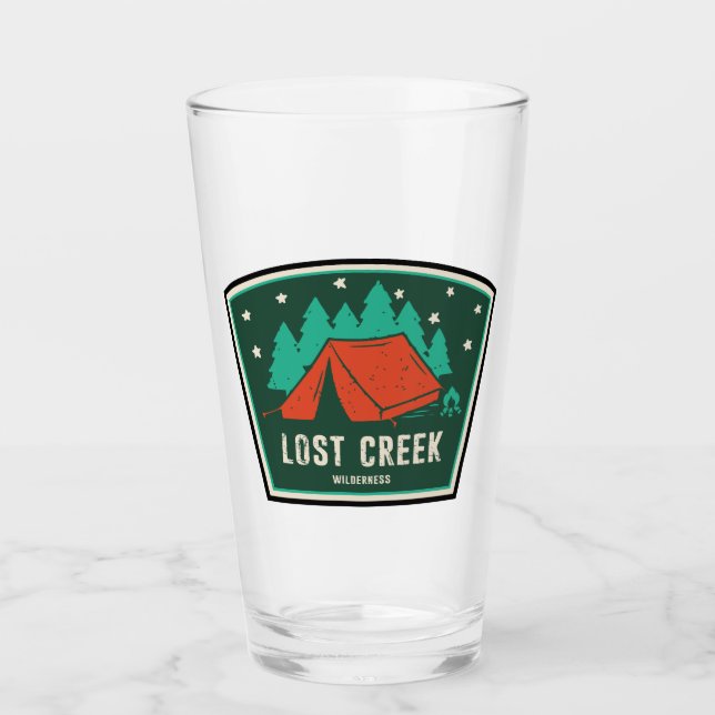 Lost Creek Wilderness Colorado Camping Glass (Front)