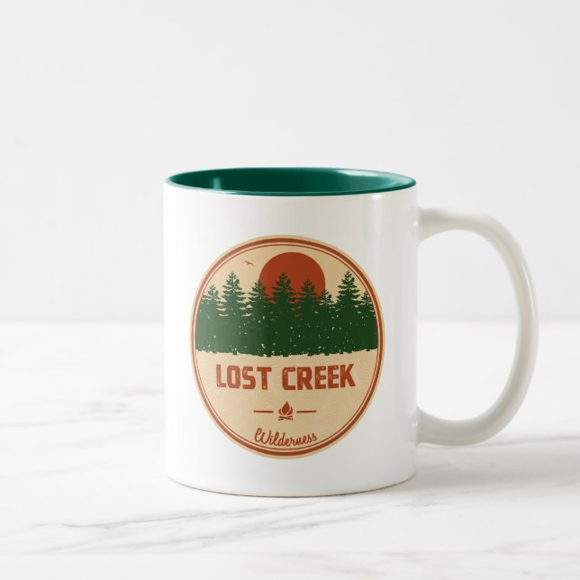 Lost Creek Wilderness Two-Tone Coffee Mug (Right)