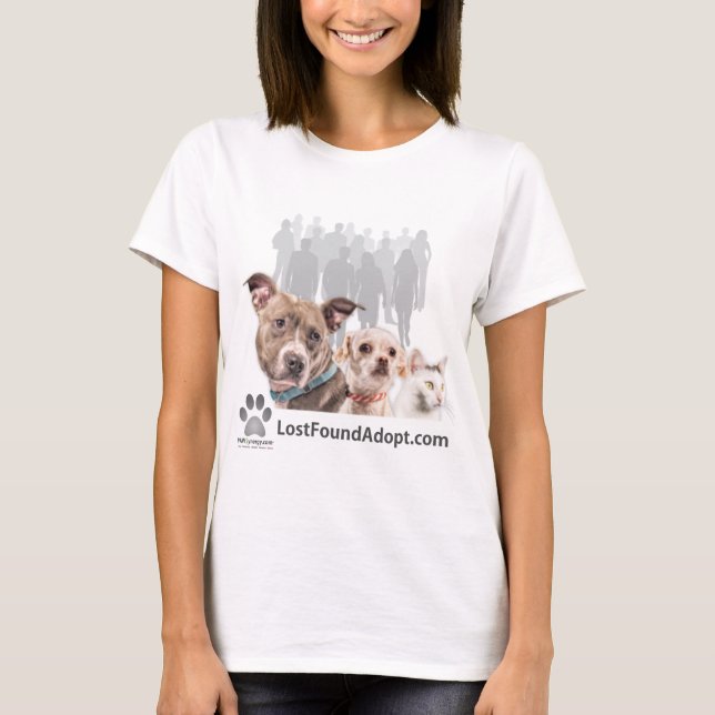 Lost~Found~Adopt - T-Shirts - Gals (Front)