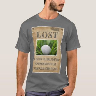 LOST - Golf Ball T-Shirt