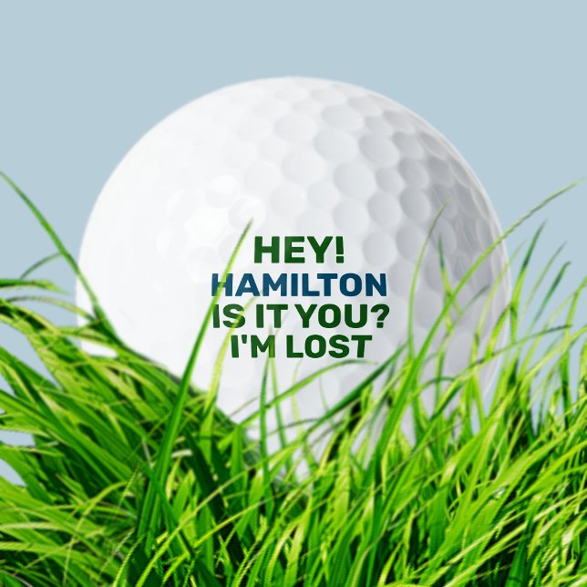 Lost Golf Ball with Name Funny (Creator Uploaded)