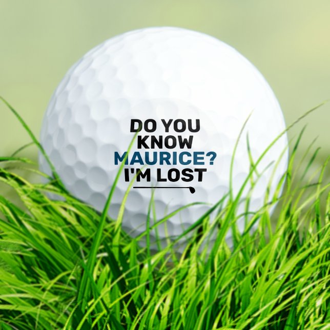 Lost Golfer Ball Personalised (Creator Uploaded)