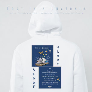 Lost in a Quatrain by Adiela Akoo - 'Aloof' Hoodie