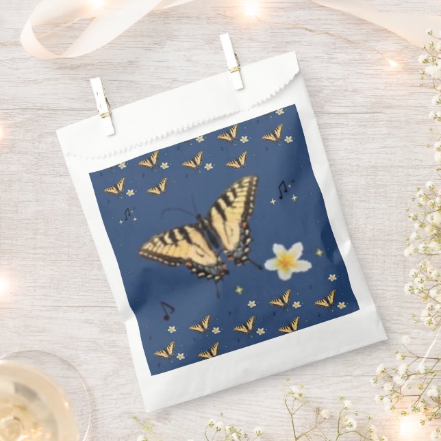 Lost in a Quatrain by Adiela Akoo - Butterfly  Favour Bags (Clipped)