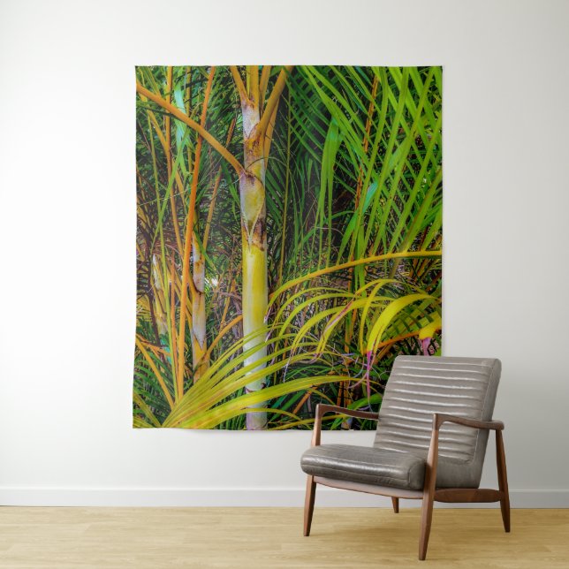 Lost in Areca Palms Tapestry (In Situ)