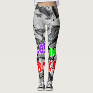 Lost In Books Alphabets Leggings