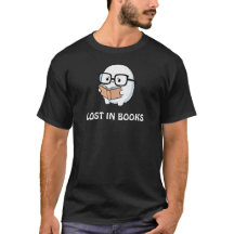 Lost in Books – Cute Fluffy Character