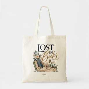 Lost in Books Literary Tote Bag