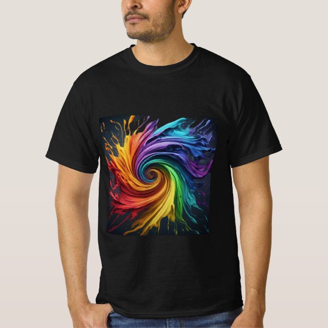 Lost In Colour World T-Shirt (Front)