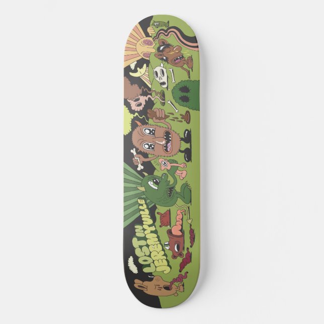 Lost in Jeremyville Skateboard (Front)