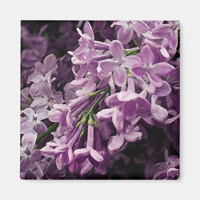 Lost in Lilac Magnet (Front)