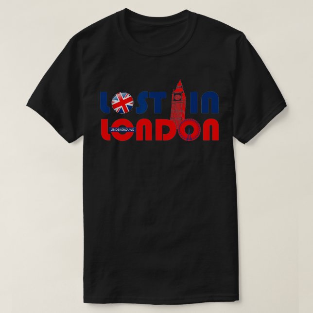 Lost in London  T-Shirt (Design Front)