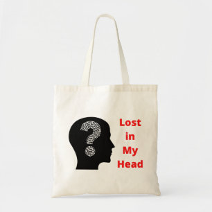 Lost in My Head Budget Tote Bag