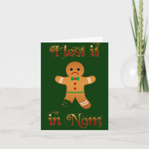Lost in Nom Holiday Card