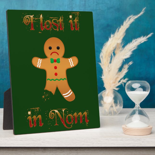 Lost in Nom Plaque (Side)
