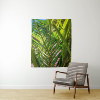 Lost in Palm Fronds Tapestry