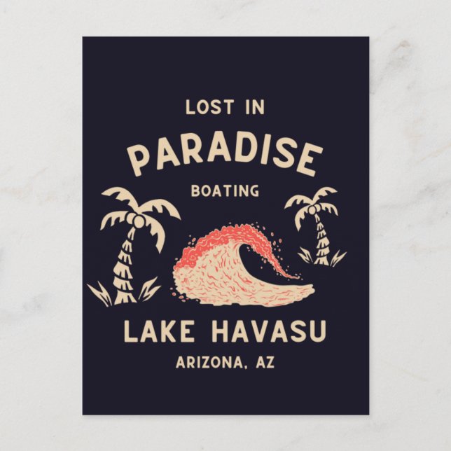 Lost in Paradise    Postcard (Front)