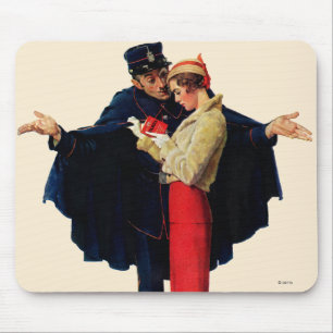 Lost in Paris Mouse Pad