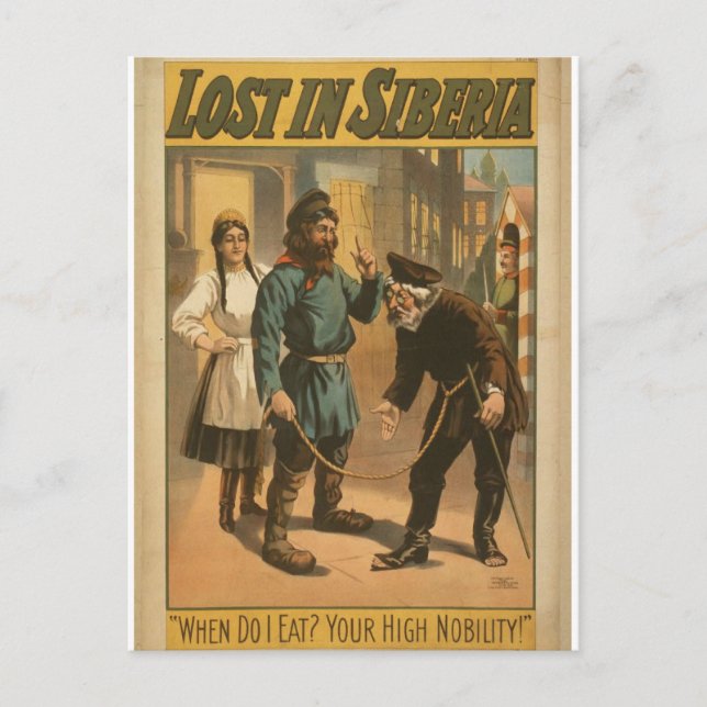 Lost in Siberia Postcard (Front)