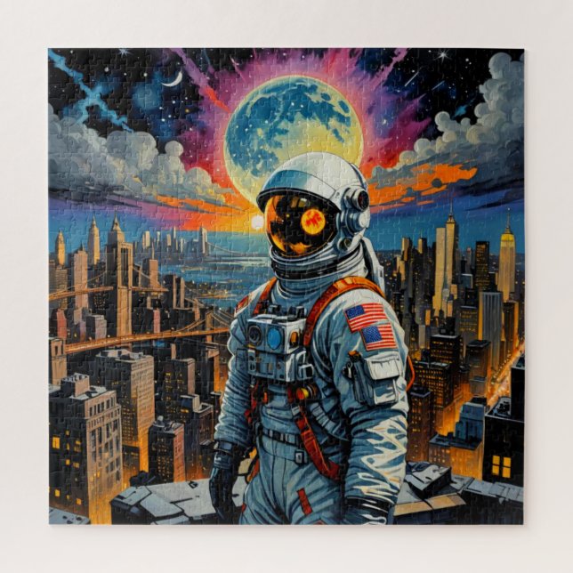 LOST IN SPACE AND TIME-12 JIGSAW PUZZLE (Vertical)