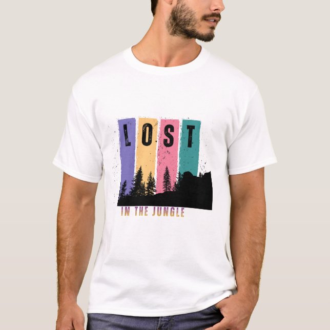lost in the jungle  T-Shirt (Front)