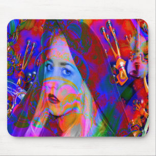 Lost in the Music Mouse Pad