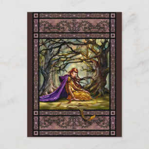 Lost in the Woods postcard